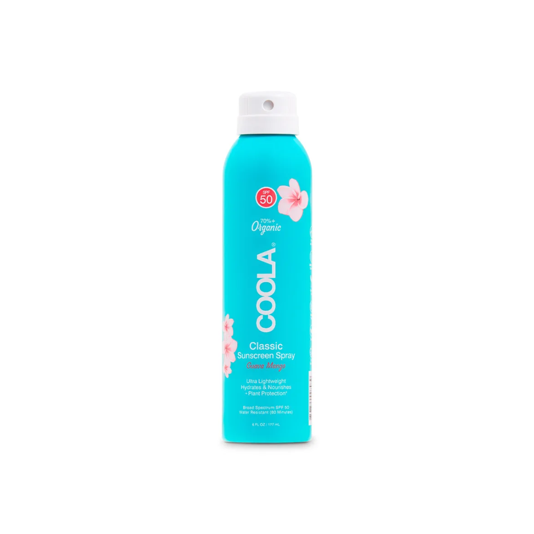 Classic Body Organic Sunscreen Spray SPF 50 - Guava Mango