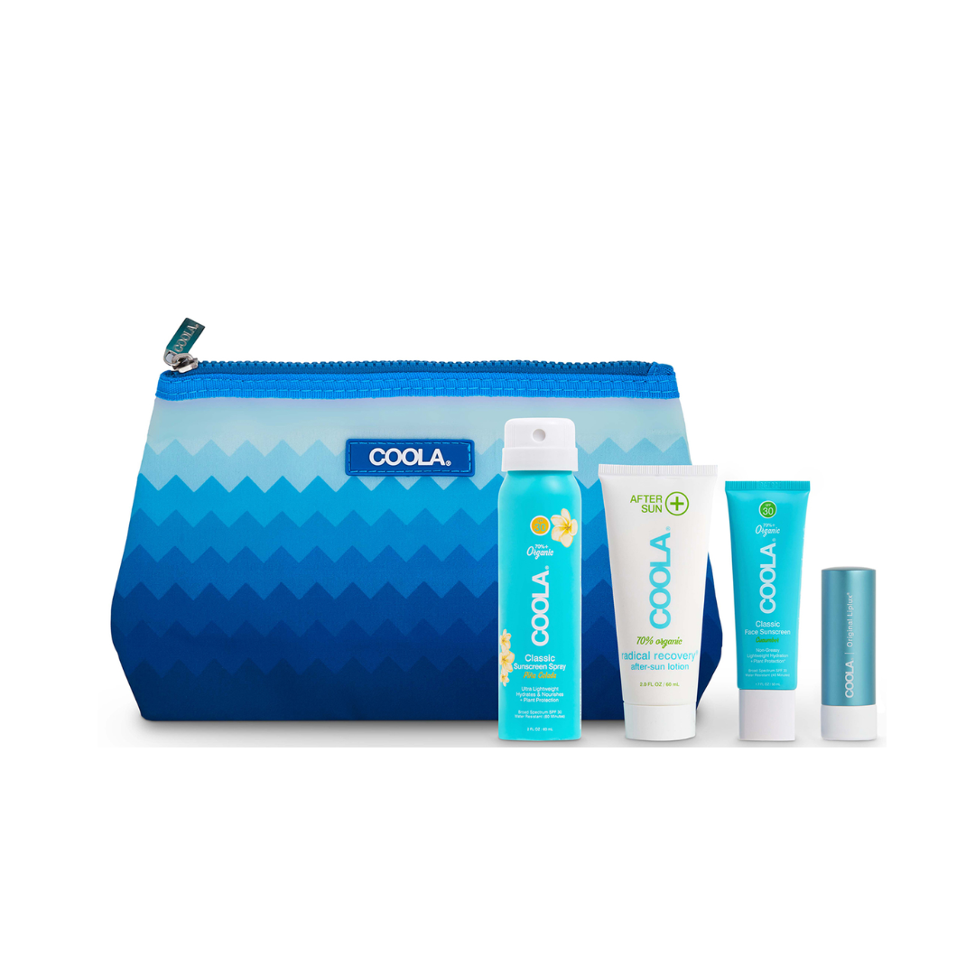 Coola 4-Piece Classic Sunscreen Travel Set