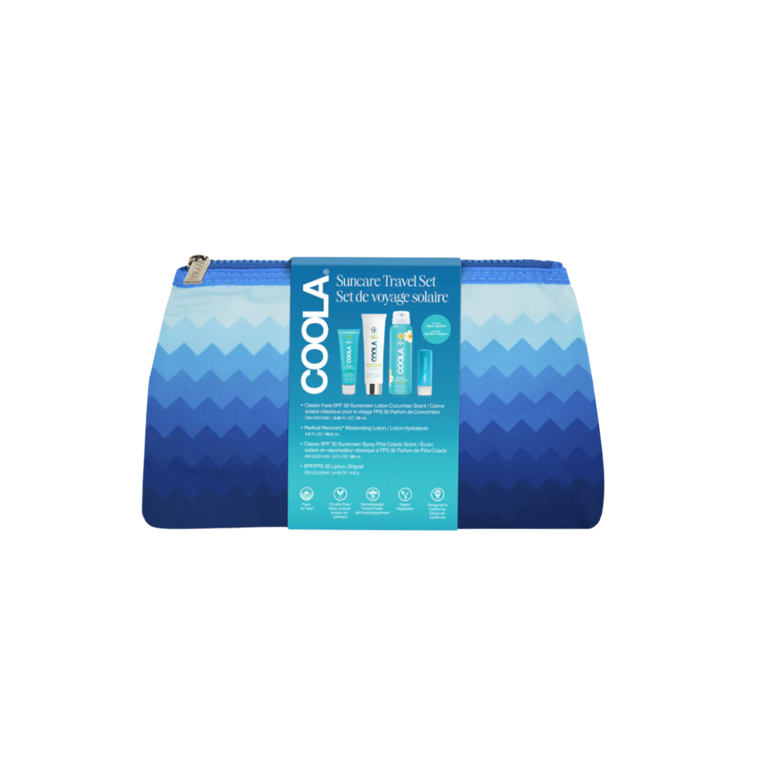 Coola 4-Piece Classic Sunscreen Travel Set