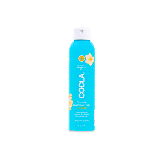 Classic Body Organic Sunscreen Spray SPF 30- Pina Colada