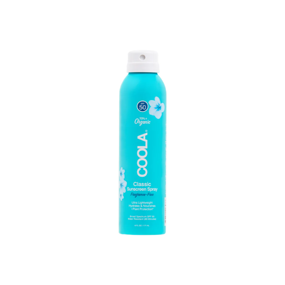 Classic Body Organic Sunscreen Spray SPF 50 - Fragrance Free